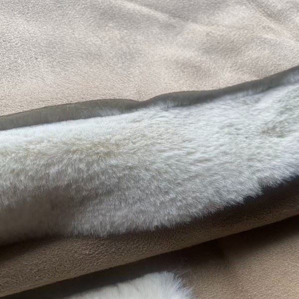 Suede With Rabbit fur best