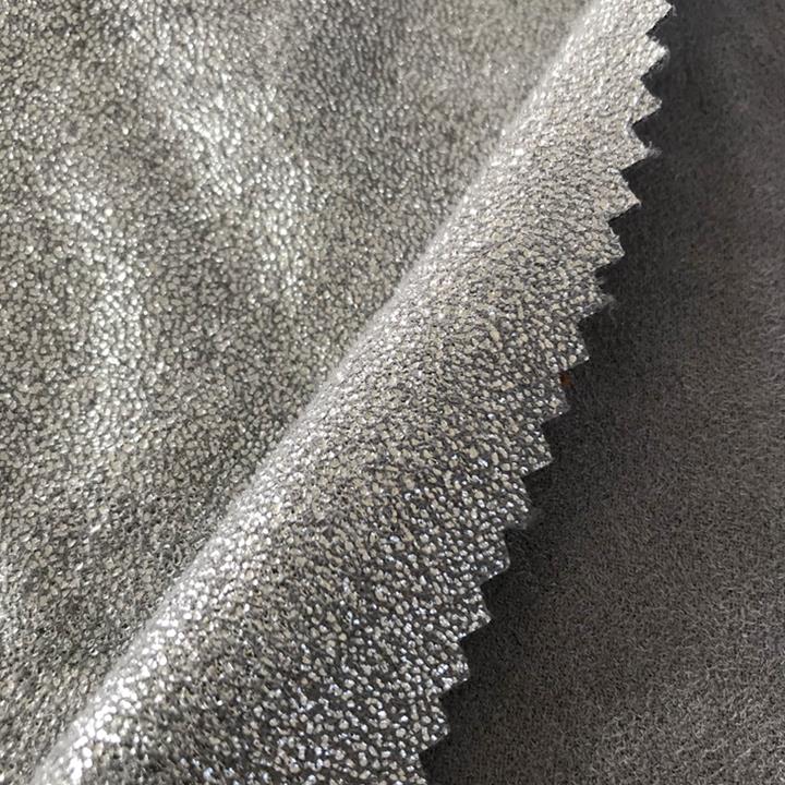 Spandex Bronzing Suede Fabric