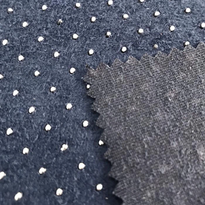 Warp Suede With Polka